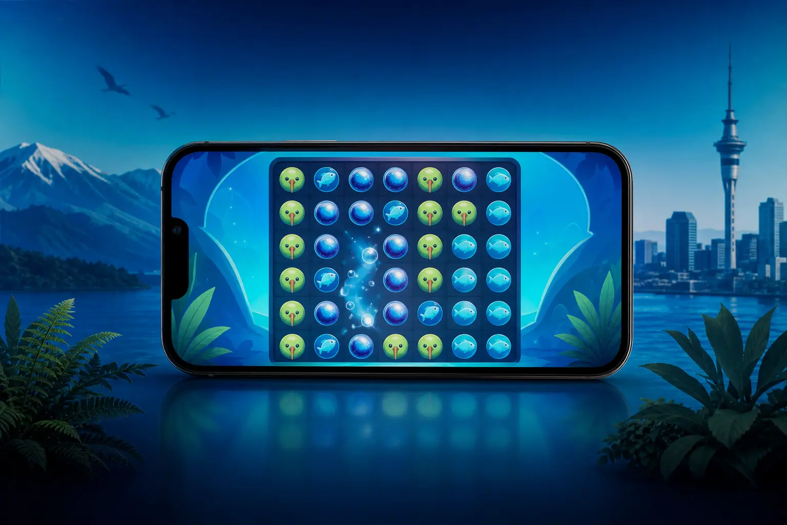 KiwiiGames mobile play experience